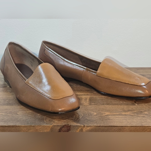 NWOT Enzo Angiolini Made In Brazil Leather Loafers Women's Size 10M - Picture 4 of 8